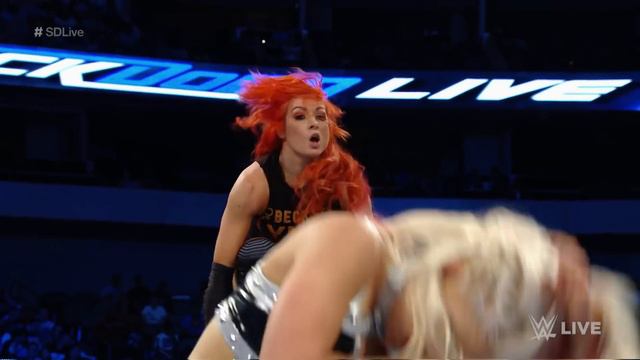 Becky Lynch & Naomi Vs. Natalya & Alexa Bliss: SmackDown Live, Aug. 30, 2016