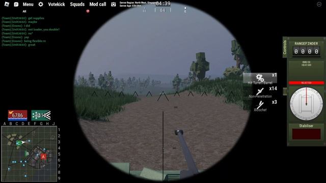 Roblox Multicrew Tank Combat 4 : 1 man crew смотреть онлайн