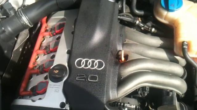 Audi A4 2.0 benzin klappern beim kaltstart ????? смотреть онлайн