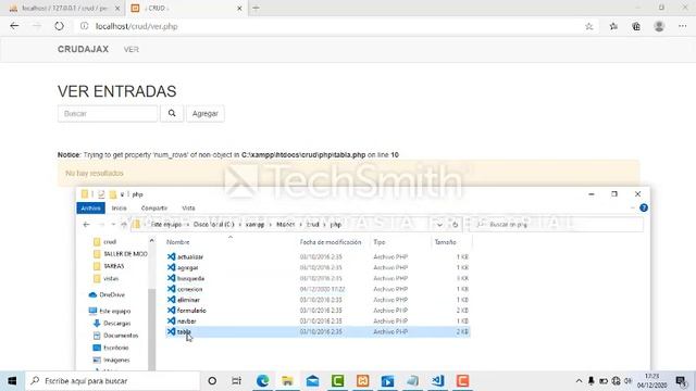 CRUD UTILIZANDO HTML, CSS, MYSQL, PHP, BOOTSTRAP Y AJAX смотреть онлайн