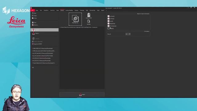 How to Import data from the MS60 Multistation into Leica Cyclone 3DR смотреть онлайн