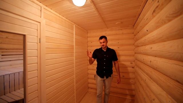 Баня 3,5x6 за 2 дня. Русская баня из бревна под ключ смотреть онлайн