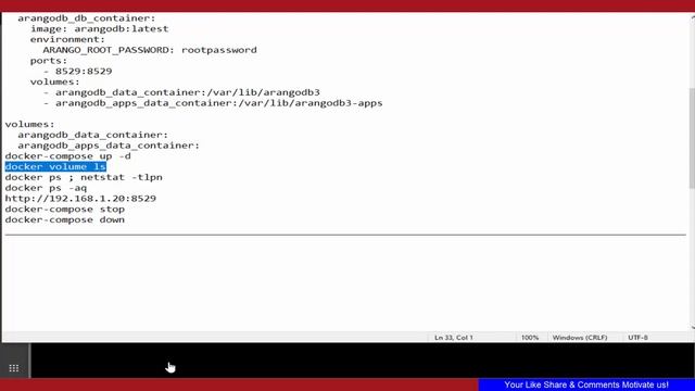 How To install ArangoDB server With Docker Compose On Ubuntu 20.04 смотреть онлайн