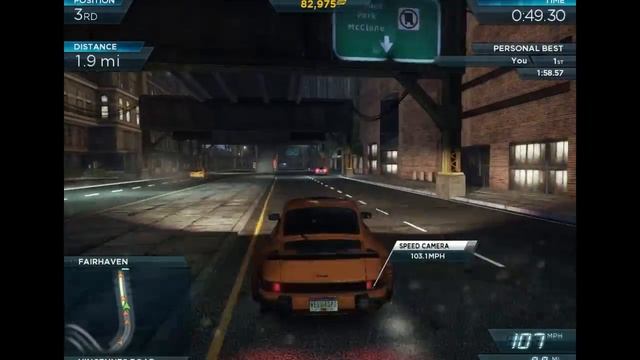 Need For Speed Most Wanted[2012] on A6-3400m 6520g смотреть онлайн