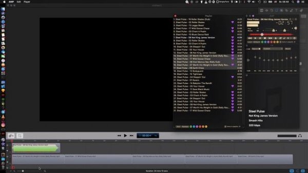 AMP player - лучший аудио проигрыватель для Mac OS, аналог Winamp, VOX, Aimp, foobar2000, DeadBeeF