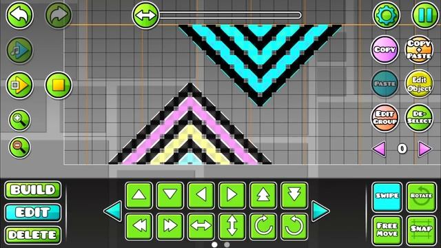 How to make a Wave in Geometry dash смотреть онлайн
