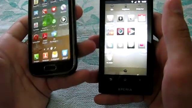 Сравнение Samsung Galaxy Ace 2 и Sony Xperia Sola смотреть онлайн