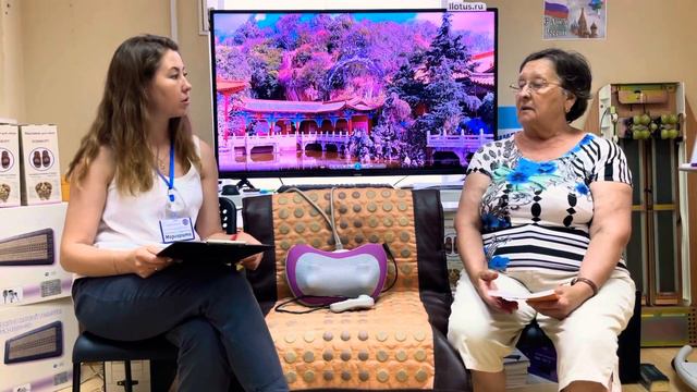 Лотос отзыв, нефритовый ковёр и шейный массажёр, результаты за три недели смотреть онлайн