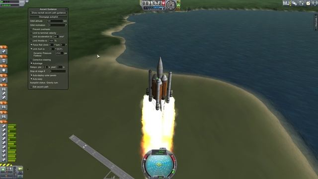 Kerbal Space Program "MechJeb - Выход на Орбиту" - Обучение - Гайд смотреть онлайн