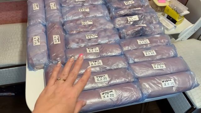 Закупка продуктов, мяса/разделка/обзор морозильной камеры с мясом/маме 88 ?☕️ смотреть онлайн