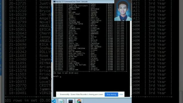 Create, Insert , Deleting and Updating Data Set in Mysql смотреть онлайн