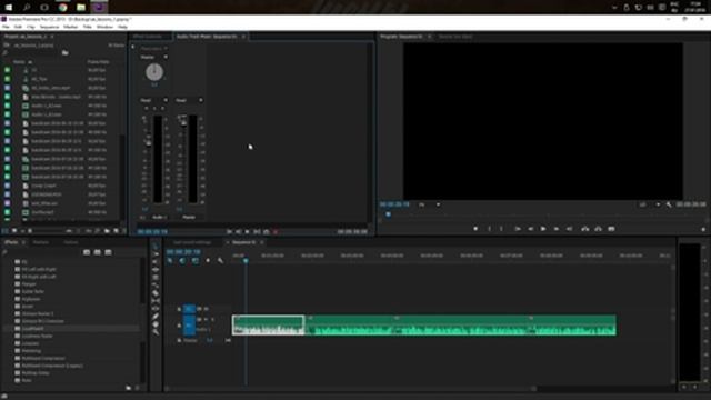 Как выровнять громкость звука в Adobe Premiere Pro смотреть онлайн
