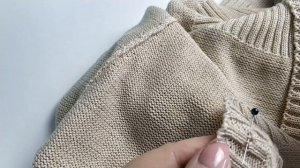 Петли для пуговиц на резинке на вязальной машине