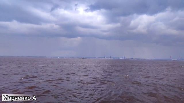 Russia#nord#север#Yamal#Ямал. Паромная переправа Лабытнанги- Салехард. август 2022. #река Обь. смотреть онлайн