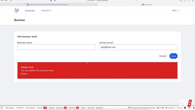 Episode 9 - Custom requests | Laravel Contact App from scratch смотреть онлайн