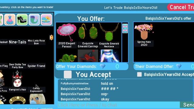 I Got The SPRING HALO 2020! Royale High TRADING! смотреть онлайн
