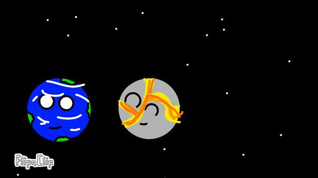 PLANETSBALLS (Test) столкновение тейи и земли взял у Андрея