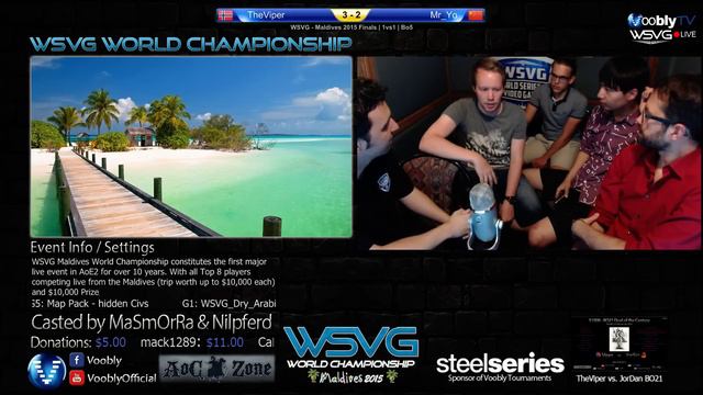 WSVG Championship - Maldives LAN Grand Final | TheViper vs Yo | Interview смотреть онлайн