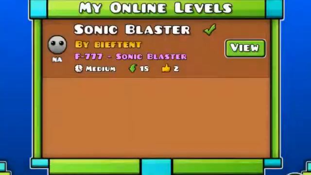 Go play Sonic Blaster Prev. 1 aka my level смотреть онлайн