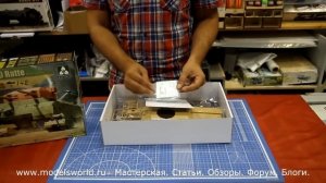 Обзор пластиковой модели танка P1000 Ratte от фирмы TAKOM (TK-3001) 144-й масштаб.