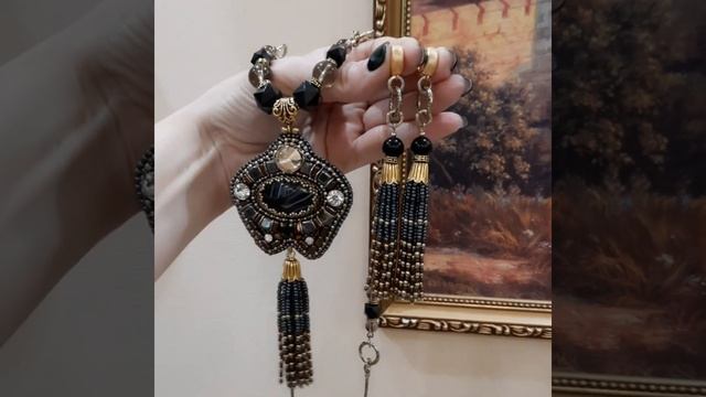 Сотуар и серьги с кистью ручной работы смотреть онлайн