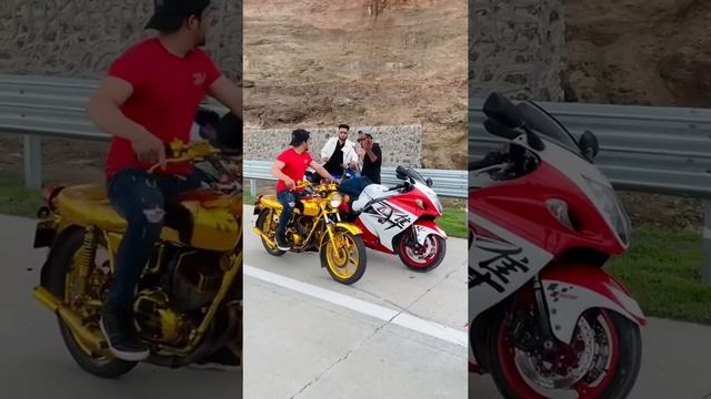 kisiko chota na samjho??24 carat gold bike #farazstuntrider #superbikes #yamahard350 #hayabusa смотреть онлайн
