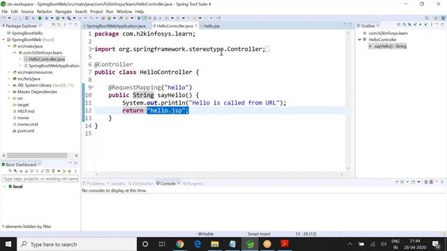 What is Spring Boot Session | Java Online Training For Beginners | Java For Beginners H2K Infosys смотреть онлайн