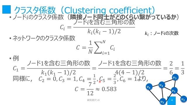 【研究で使うPython】#10 NetworkXによるネットワーク分析　③ネットワークの密度とクラスタ係数 смотреть онлайн