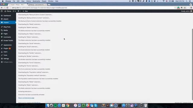 Installation of Demo content - PlanUp Event Booking WordPress Theme by Haintheme смотреть онлайн