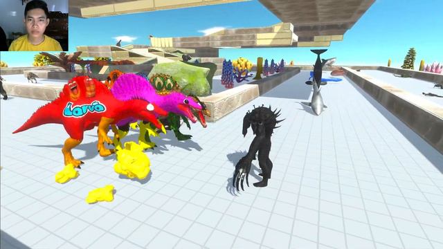 Marvel Comics King Kong Superheroes Vs Spino Hunting found Jurassic world evolution Speed Race смотреть онлайн