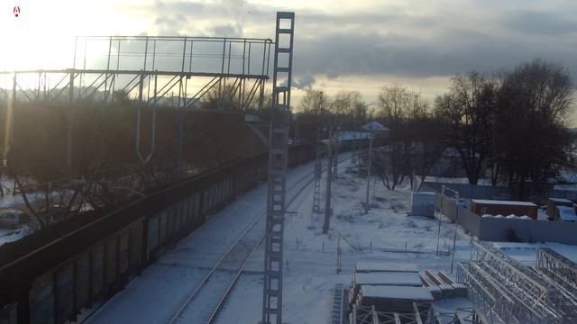 2М62У-??? С грузовым поездом. Ст. Царицыно (МЦД 2) смотреть онлайн