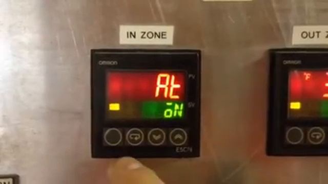 Omron E5CN - Autotuning of the PID parameters смотреть онлайн