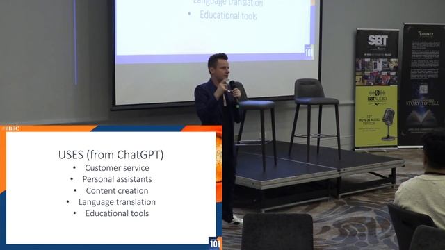 ChatGPT presentation at the Big Business Breakfast Club, Feb 2023 смотреть онлайн