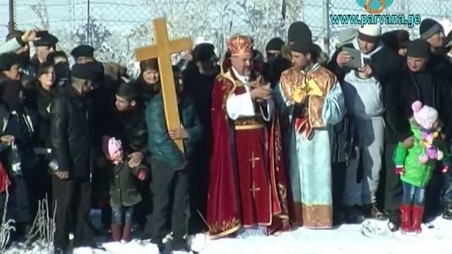 Крещение в католической церкви села Эштия смотреть онлайн