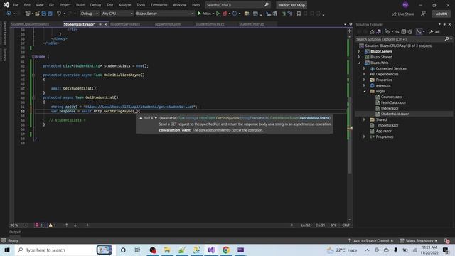 Blazor .NET 7 CRUD using ADO.NET & Stored Procedures | Blazor CRUD Operations | C# Blazor CRUD смотреть онлайн