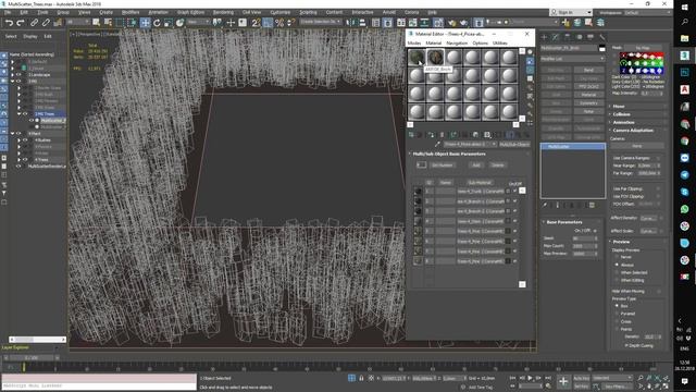 Урок 14 - Настройки MultiScatter для создания леса смотреть онлайн