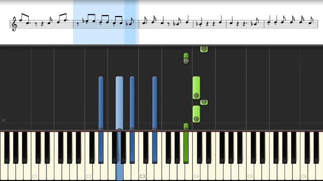 Marcus & Martinus - Invited | Piano tutorial смотреть онлайн