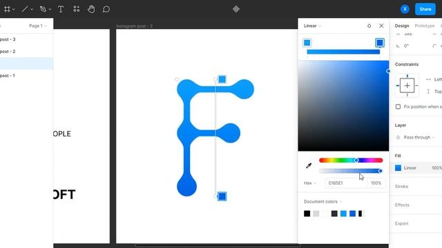 I redesigned FACEBOOK logo in 8 minutes in Figma смотреть онлайн