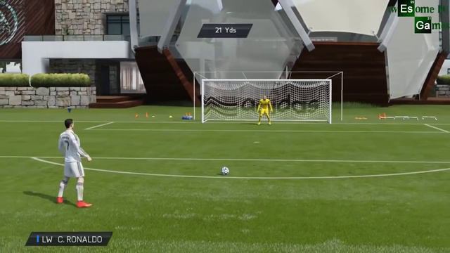 Fifa 15 Удар рабоной со штрафногоОбучение смотреть онлайн