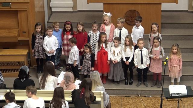 Детская воскресная школа 25.12.2019 (младшая группа) смотреть онлайн