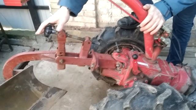 Настройка плуга мотоблока МТЗ смотреть онлайн
