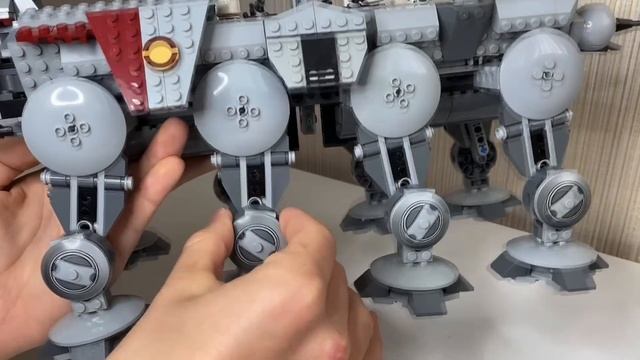 Lego Star Wars Republic Dropship with AT-OT Walker Review (обзор эксклюзива на русском) смотреть онлайн