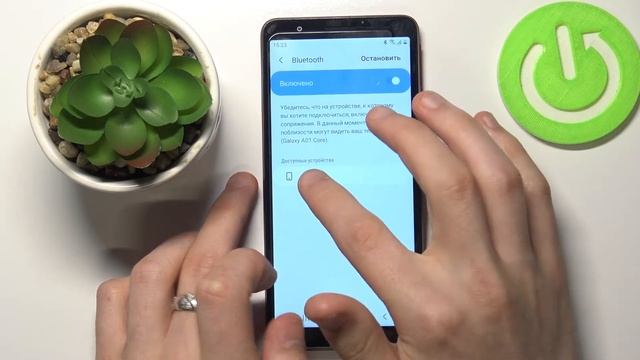 Как подключить устройство через Bluetooth к SAMSUNG Galaxy M01 Core? Настройка Блютуз подключений смотреть онлайн