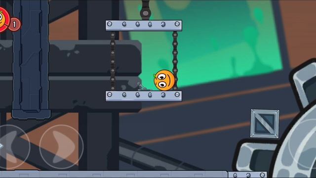 "ORANGE BALL GETTING ON THE TRAP" Bounce Ball 6 - Jump Ball Hero Adventure смотреть онлайн