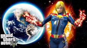 КАПИТАН МАРВЕЛ ДВИГАЕТ ПЛАНЕТУ В МСТИТЕЛИ В ГТА 5 МОДЫ! ОБЗОР МОДА В GTA 5! ИГРЫ ГТА ВИДЕО MODS