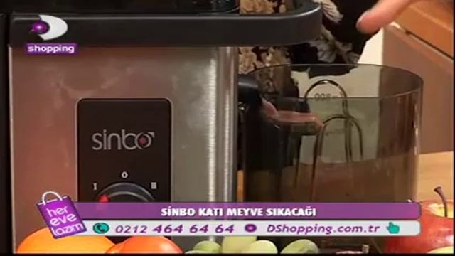 DSHOPPING SİNBO KATI MEYVE SIKACAĞI смотреть онлайн