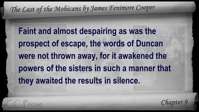 Chapter 09 - The Last of the Mohicans by James Fenimore Cooper смотреть онлайн