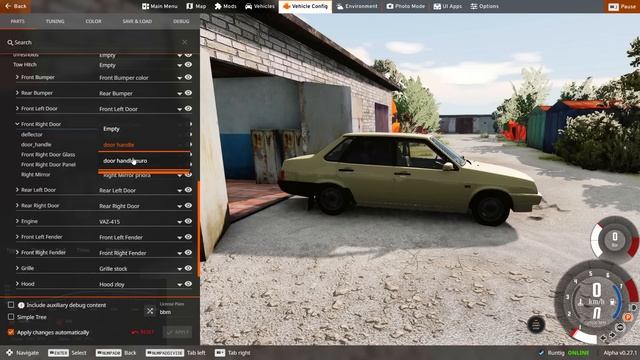 ЗАБРОШЕННАЯ ВО ДВОРЕ ВАЗ 21099! Восстановим? - BeamNg Drive смотреть онлайн