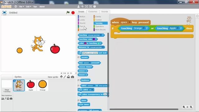 Scratch Blocks in 60 Seconds - The "or" Block смотреть онлайн