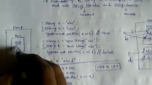 Immutability of string and integer in Java AND what is string literal and string object? Part 2 смотреть онлайн